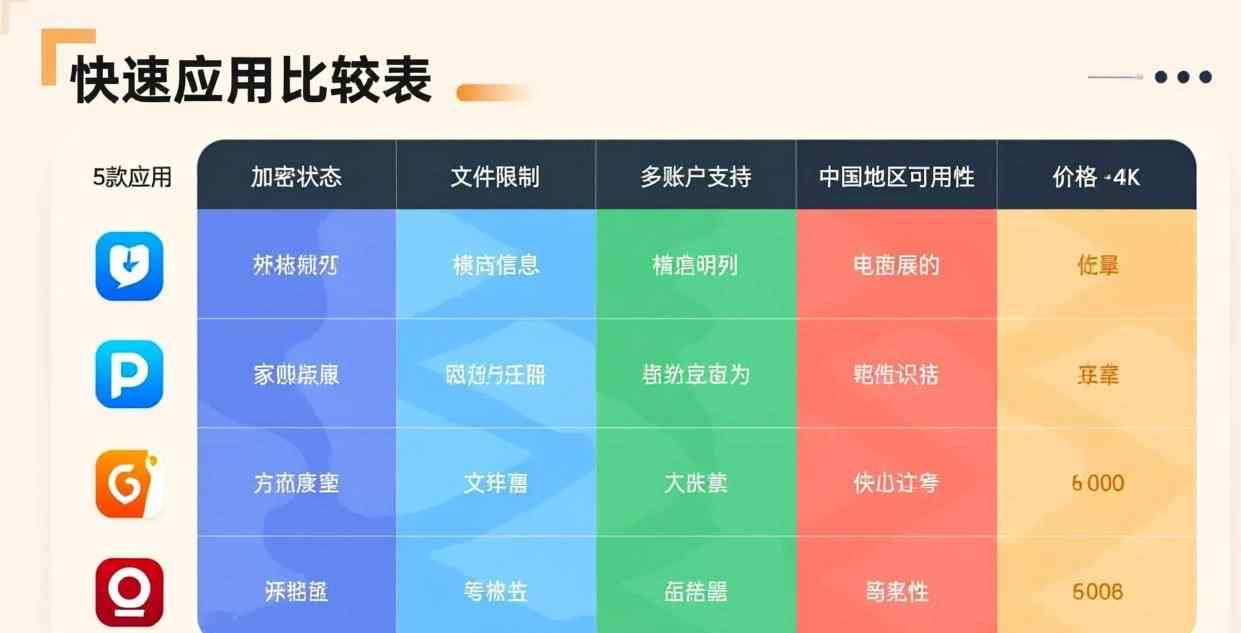 5 款软件对比