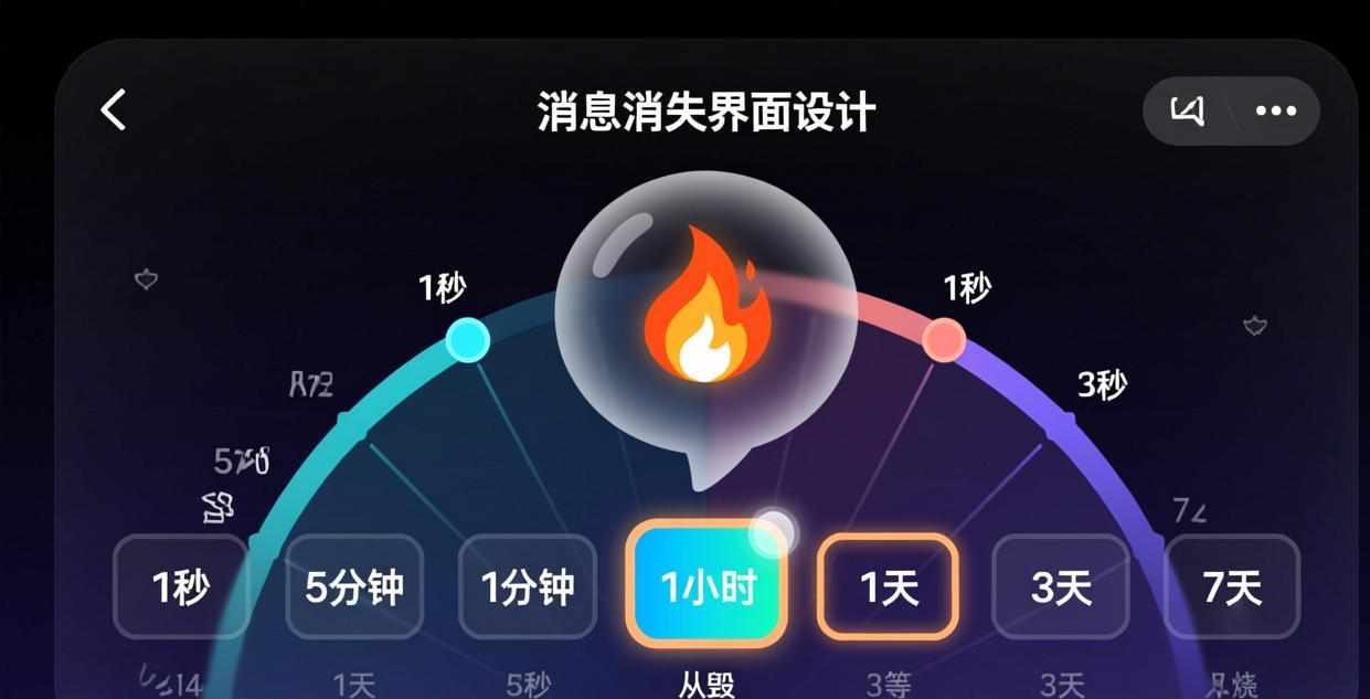 阅后即焚界面